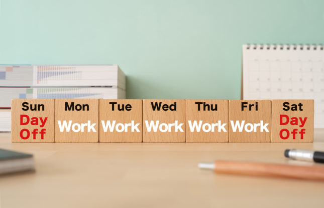 5-Day Work Week